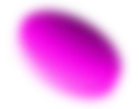Decorative light pink circular gradient background shape